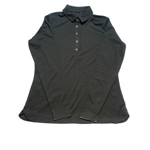 Nike Women's Dri-FIT  Long Sleeve Polo Size Large